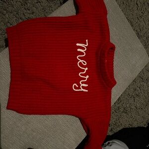 Old navy baby merry sweater 6-12m